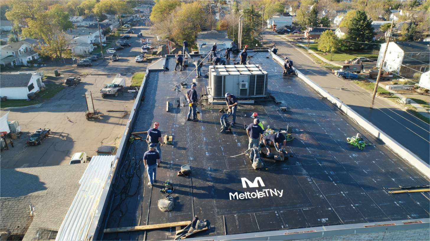 Professional roofer inspecting shingles on a Brooklyn residential roof Damaged roof with missing shingles requiring contractor repair in Brooklyn Roofing contractor team installing new roof on Brooklyn home Close-up of quality roofing materials and tools used by Brooklyn contractors Brooklyn neighborhood skyline showing various residential roof types and styles