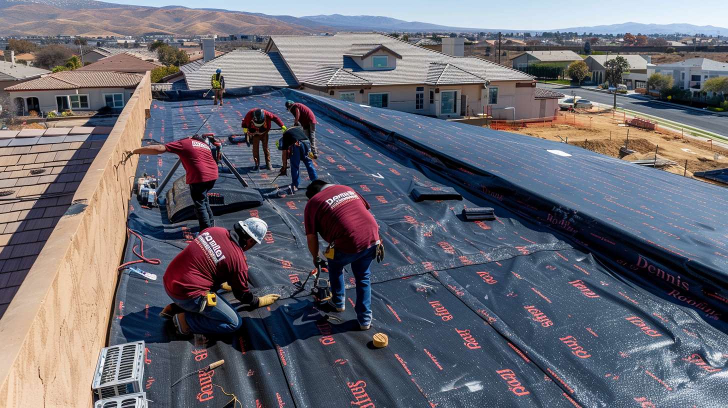 Cedar roof repair specialist working on damaged shingles in Brooklyn, NY
