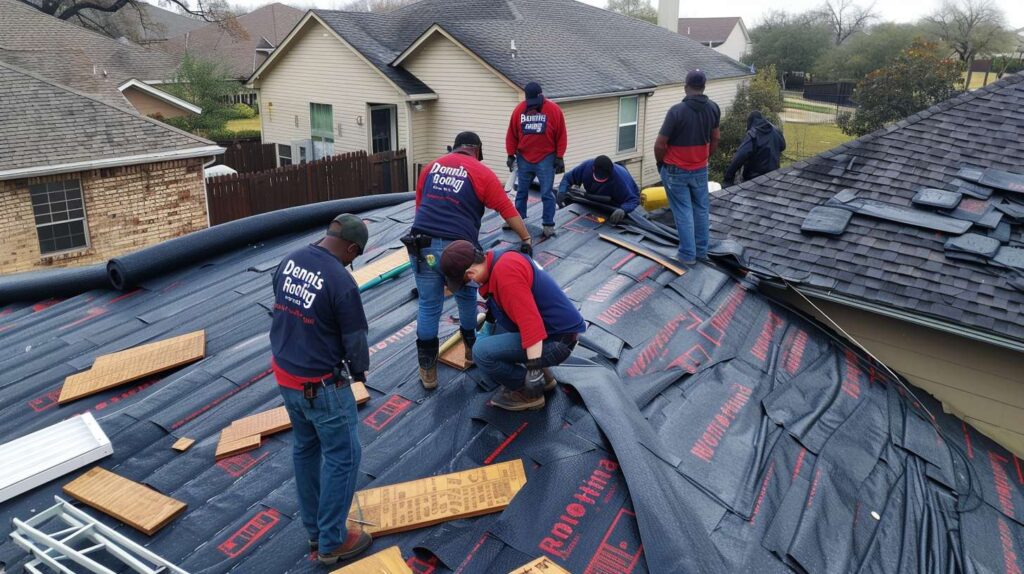 Commercial metal roof installation on Brooklyn building by professional contractor