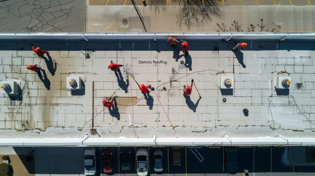 Professional roofer installing new shingles on a residential home in Canarsie