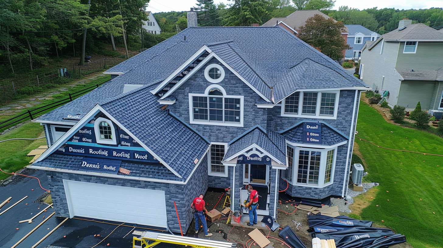 Professional gutter installation on a Brooklyn residential home showing cost factors and materials