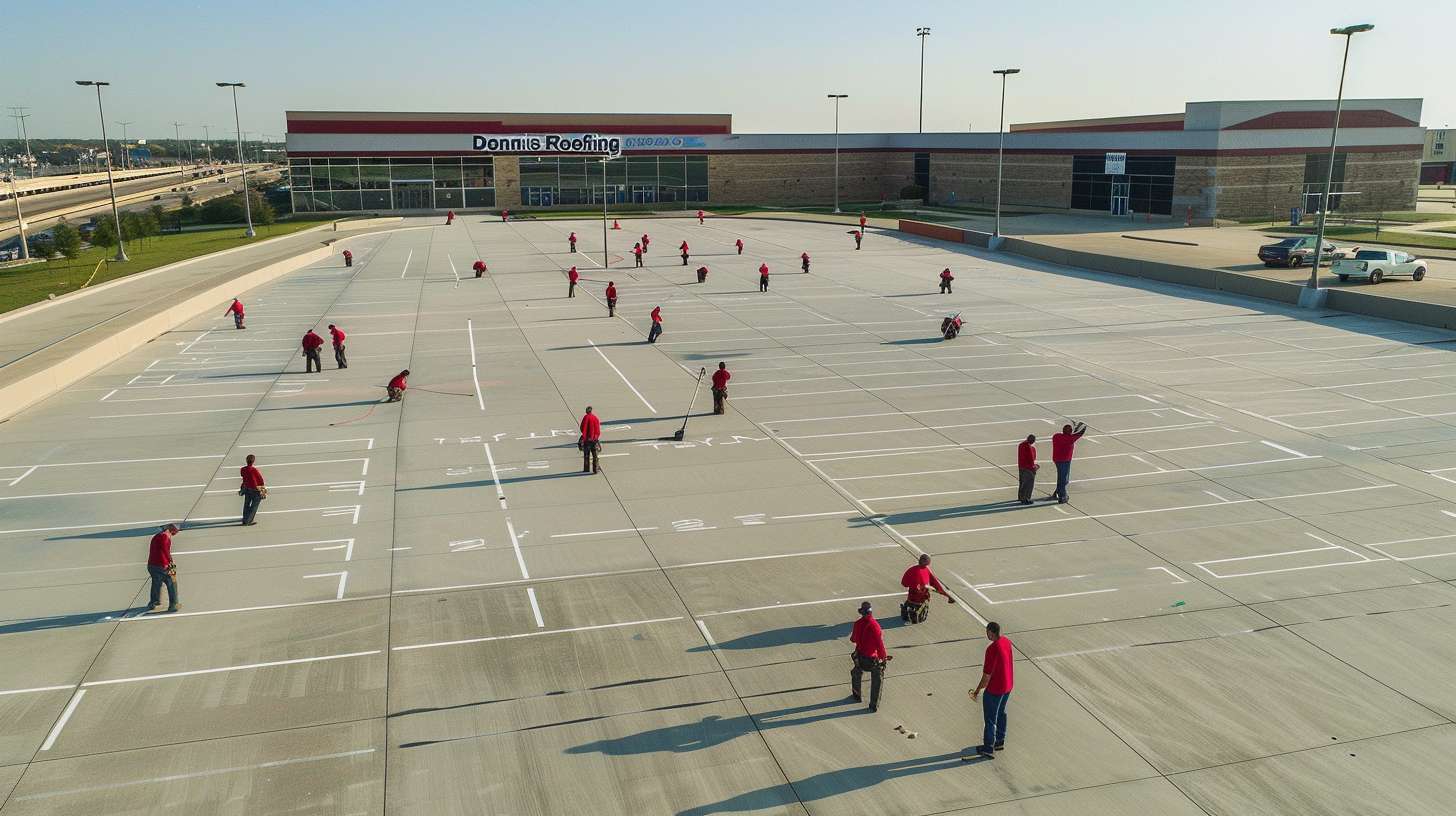 Brooklyn roofer inspecting and repairing damaged gutters on residential home