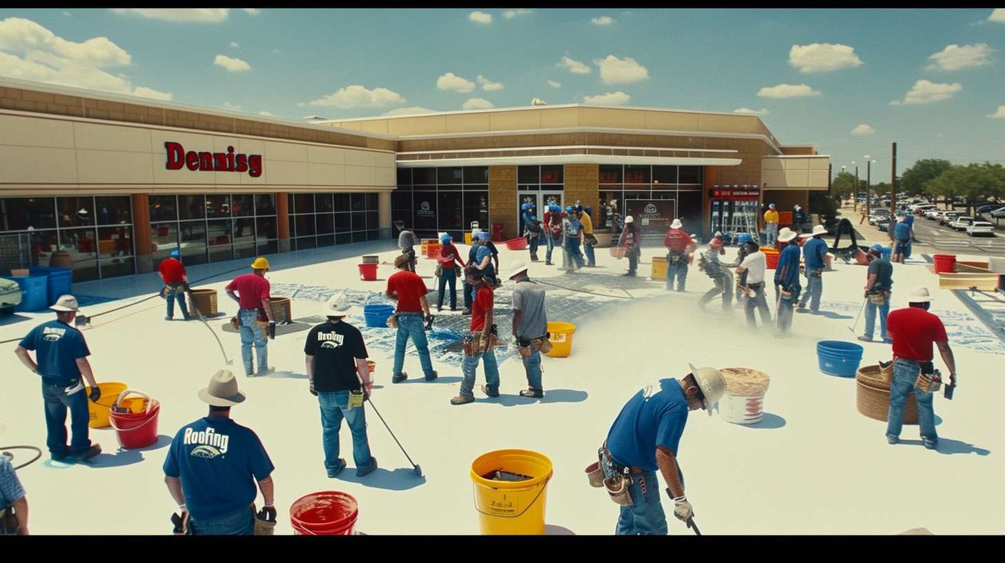Professional gutter installer replacing damaged roof gutters on a Brooklyn home